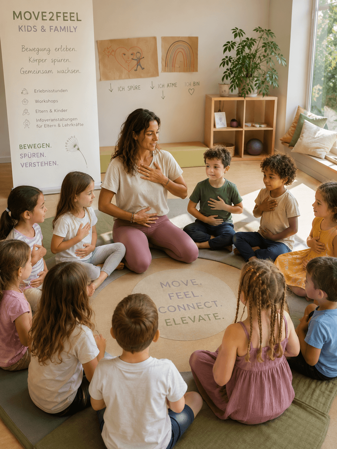 MOVE2FEEL Kids & Family Erlebnisstunde im Kreis